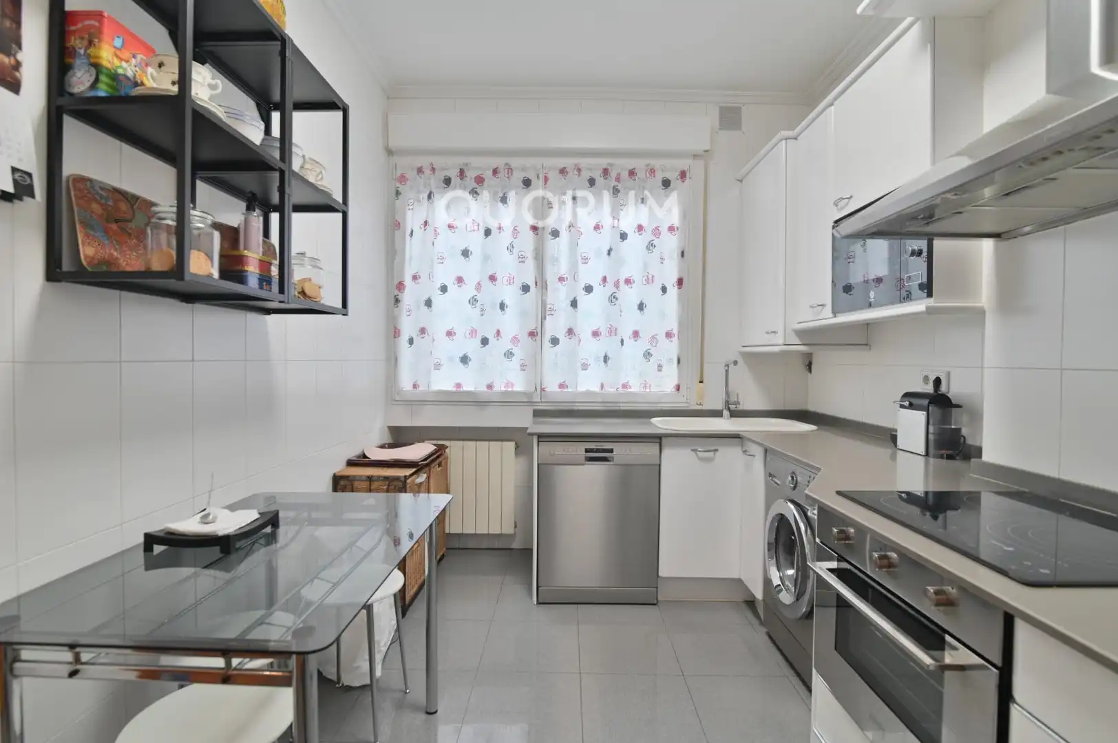 Küche von Wohnung zum Verkauf in Bilbao  mit Heizung und Balkon