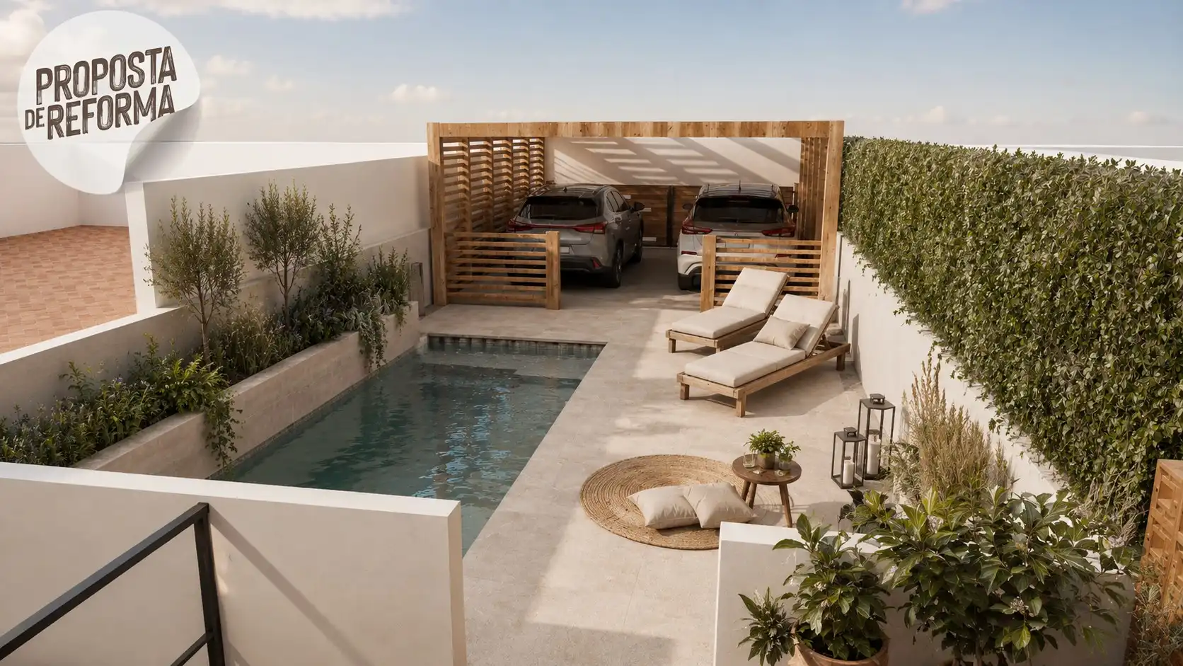 Terraza de Casa adosada en venta en Esplugues de Llobregat con Calefacción, Terraza y Alarma