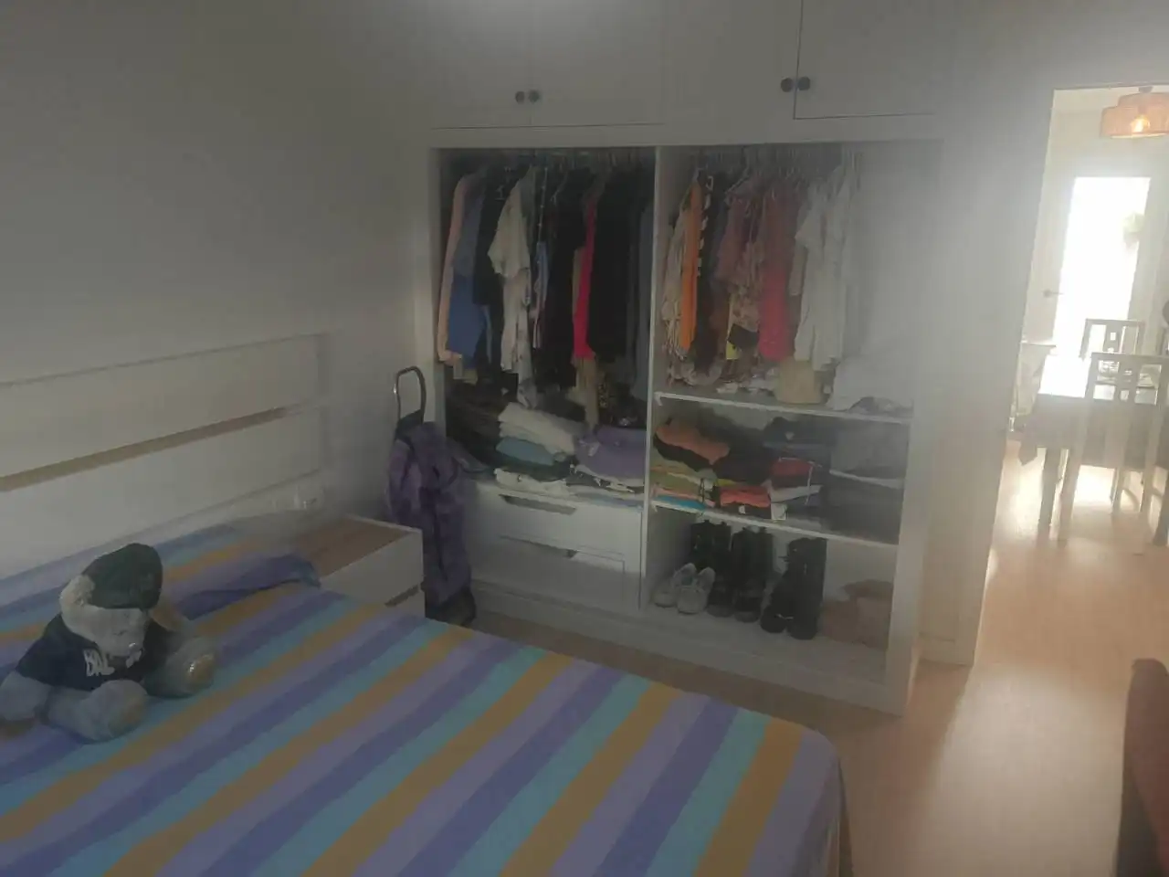 Bedroom of Flat for sale in Gandia  with Air Conditioner, Furnished and Balcony