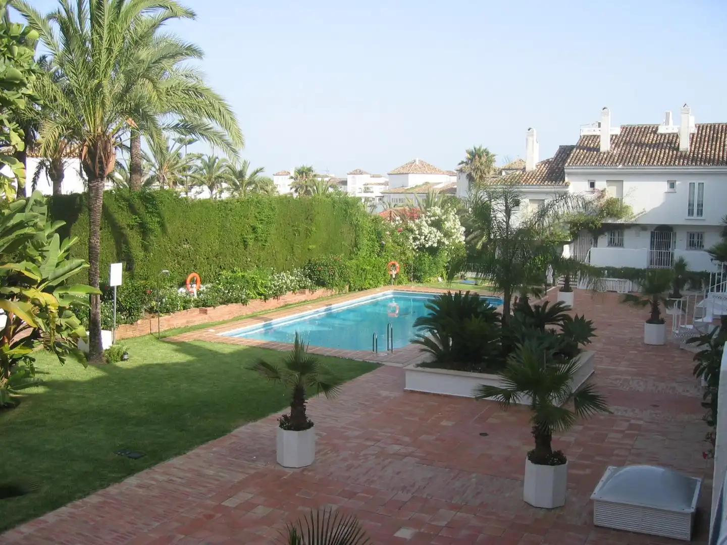 Jardín de Casa o chalet de alquiler en Marbella con Terraza, Amueblado y Piscina comunitaria