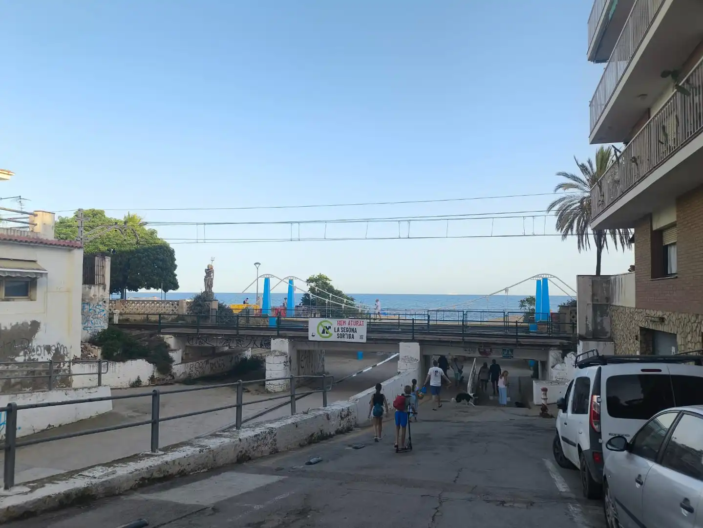 Exterior view of Apartments for sale in Canet de Mar  with Air Conditioner, Heating and Private garden