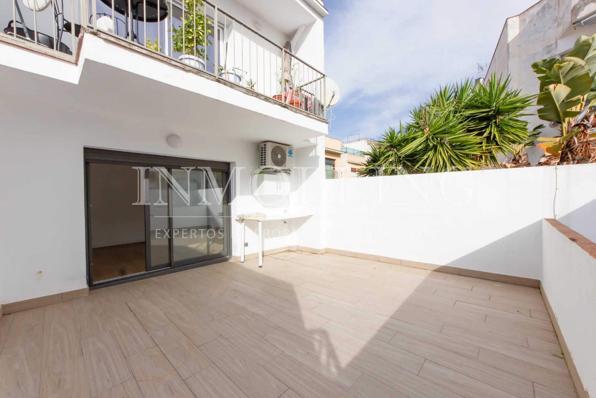 Terrace of Flat for sale in Mataró  with Air Conditioner, Parquet flooring and Terrace
