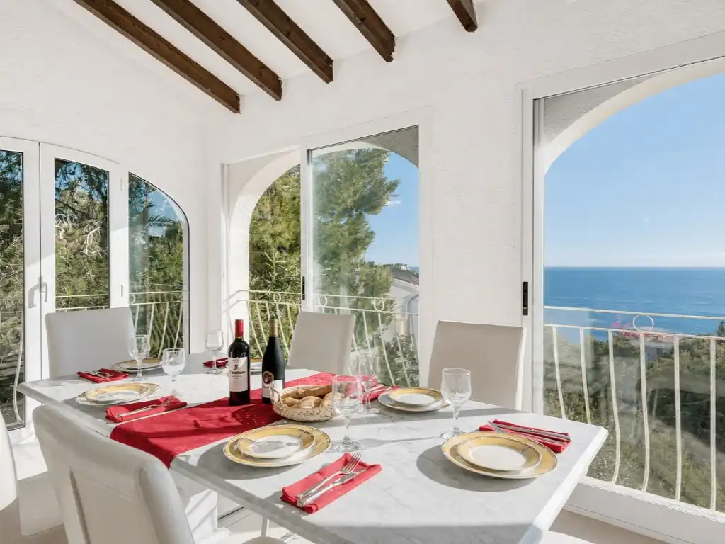 Comedor de Casa o chalet en venta en Jávea / Xàbia con Aire acondicionado, Calefacción y Jardín privado