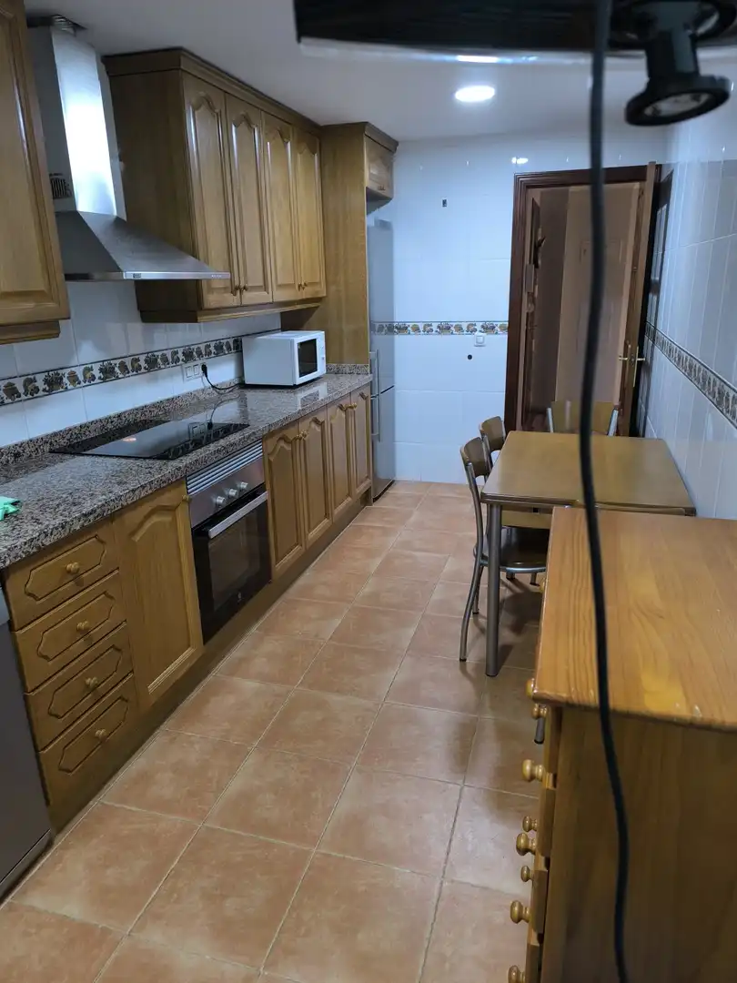 Küche von Wohnung zur Miete in Vila-real mit Klimaanlage, Parkett und Terrasse