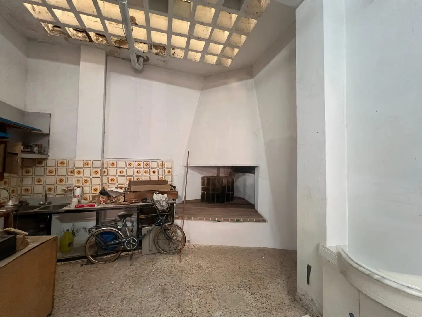Cocina de Casa adosada en venta en Guardamar del Segura con Aire acondicionado, Calefacción y Terraza
