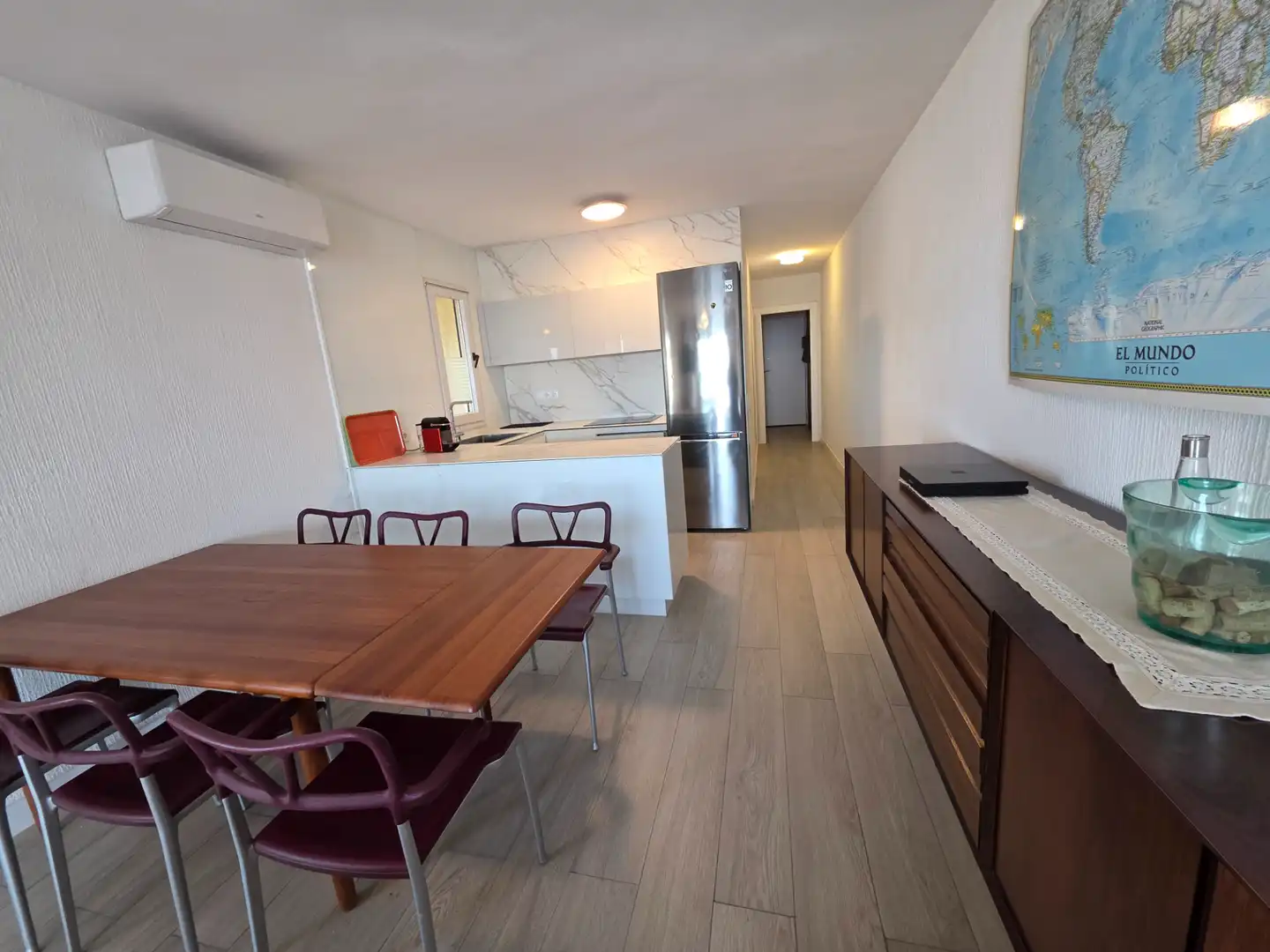 Comedor de Apartamento en venta en La Manga del Mar Menor con Aire acondicionado, Terraza y Trastero