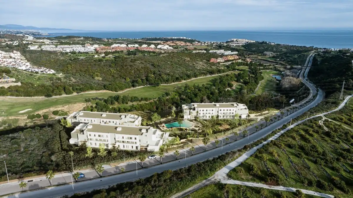 Außenansicht von Wohnungen zum Verkauf in Casares mit Klimaanlage, Terrasse und Abstellraum