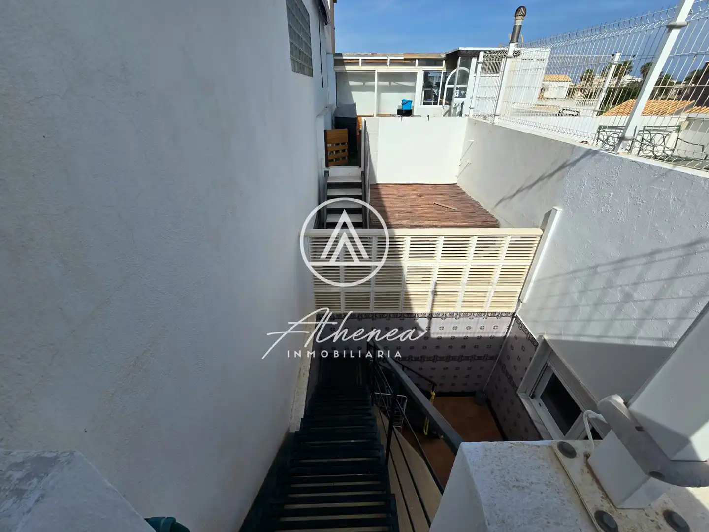 Balcony of Detached homes for sale in Roquetas de Mar  with Air Conditioner, Heating and Terrace