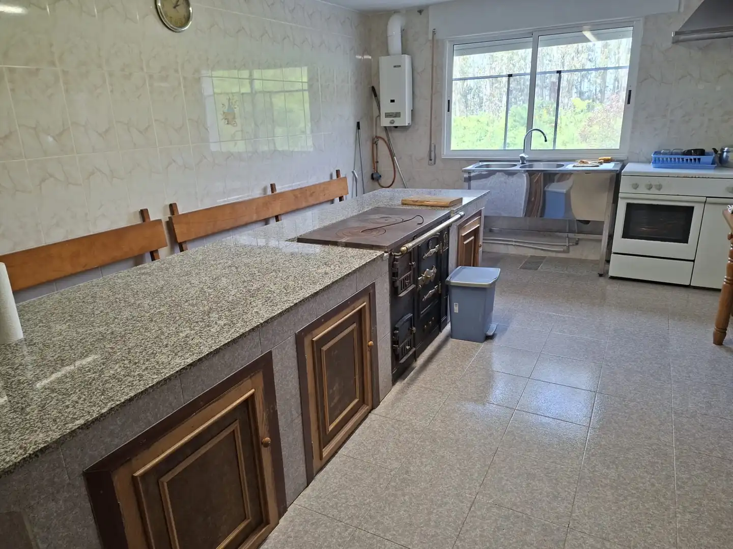 Cocina de Casa o chalet en venta en Boimorto con Jardín privado, Amueblado y Balcón