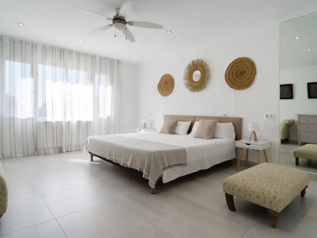Bedroom of Houses for rent in Jávea / Xàbia  with Air Conditioner, Private garden and Terrace