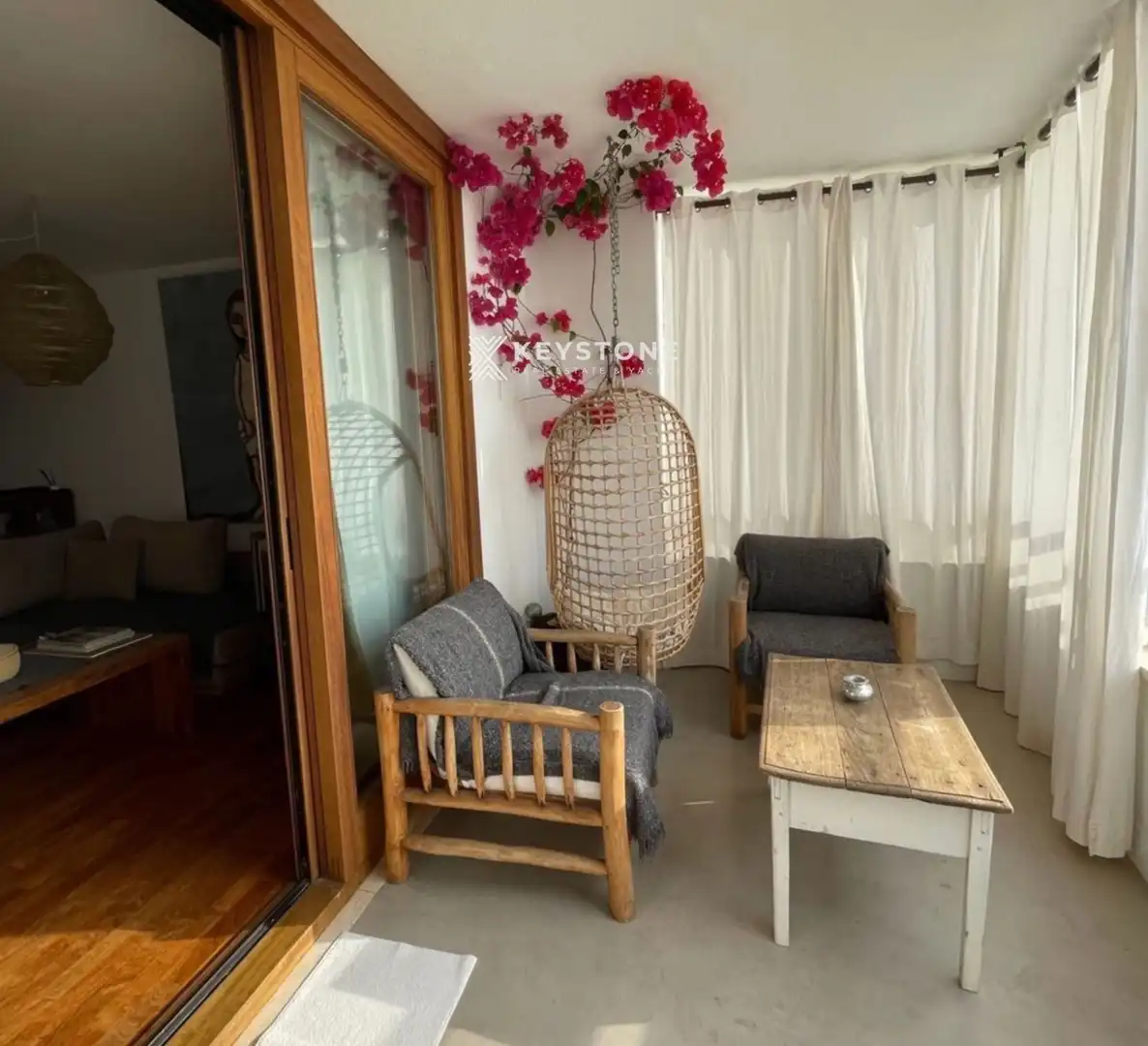 Wohnzimmer von Wohnung zur Miete in Calvià mit Klimaanlage, Terrasse und Schwimmbad