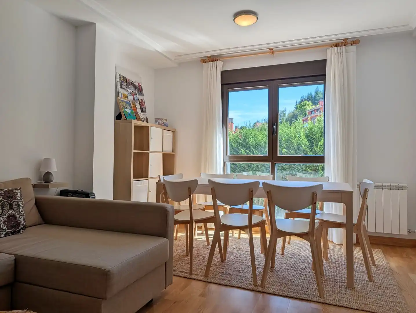 Living room of Apartments for sale in Zorraquín  with Heating, Storage room and Furnished