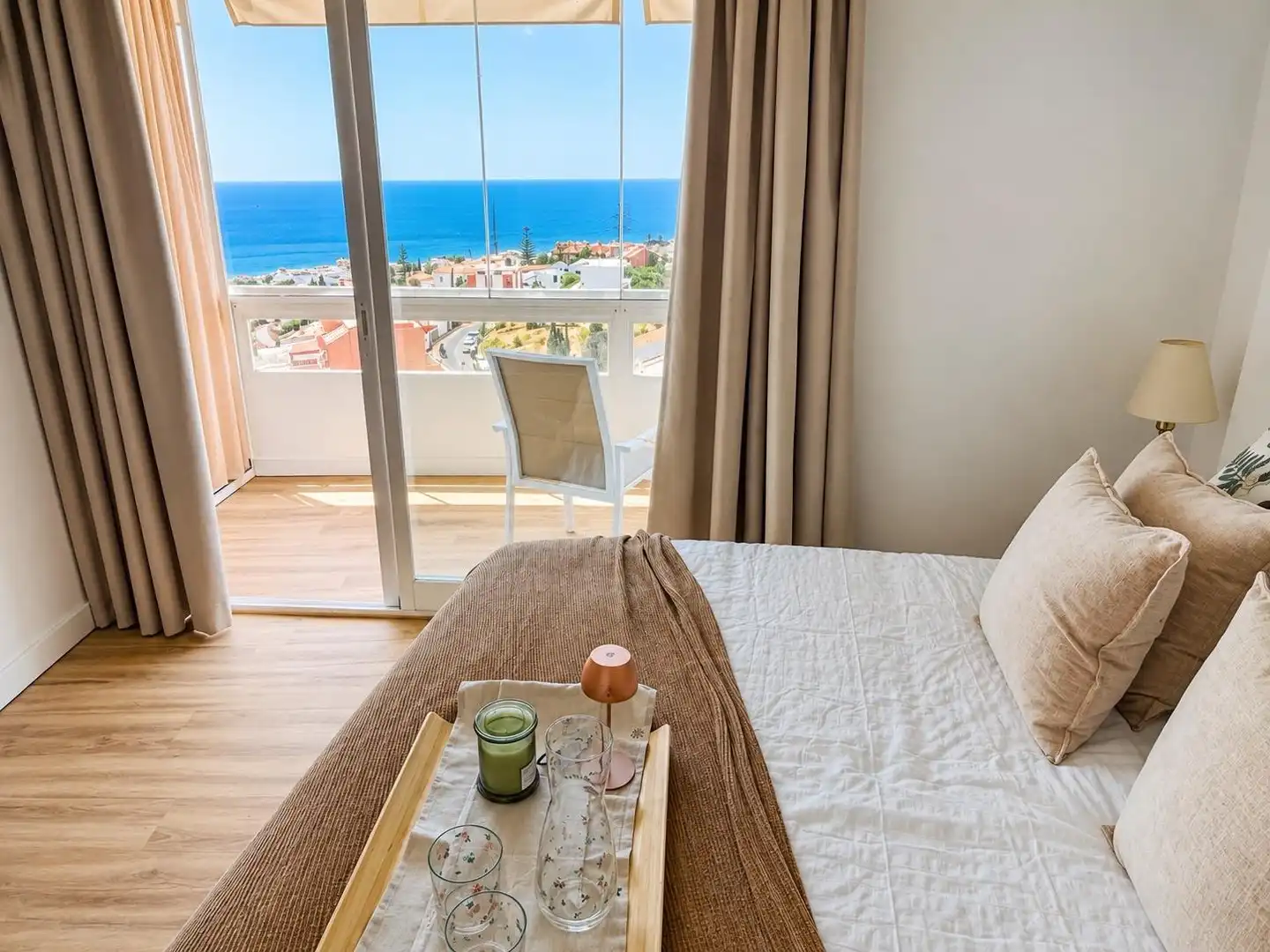 Dormitori de Apartament en venda en Fuengirola amb Aire condicionat, Calefacció i Terrassa