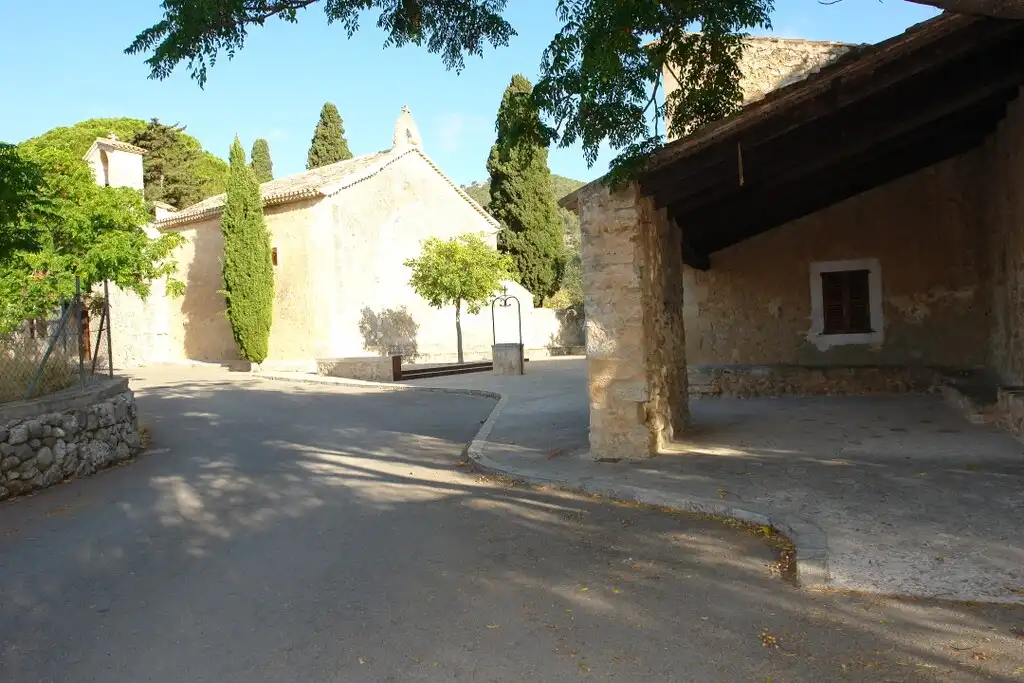 Vista exterior de Finca rústica en venta en Campanet con Aire acondicionado, Jardín privado y Terraza