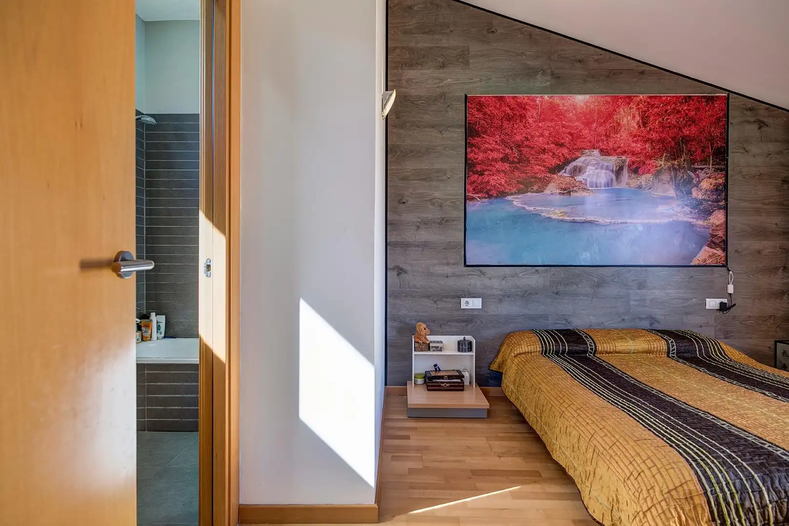 Habitación de Casa o chalet en venta en La Pobla de Claramunt con Aire acondicionado, Calefacción y Jardín privado