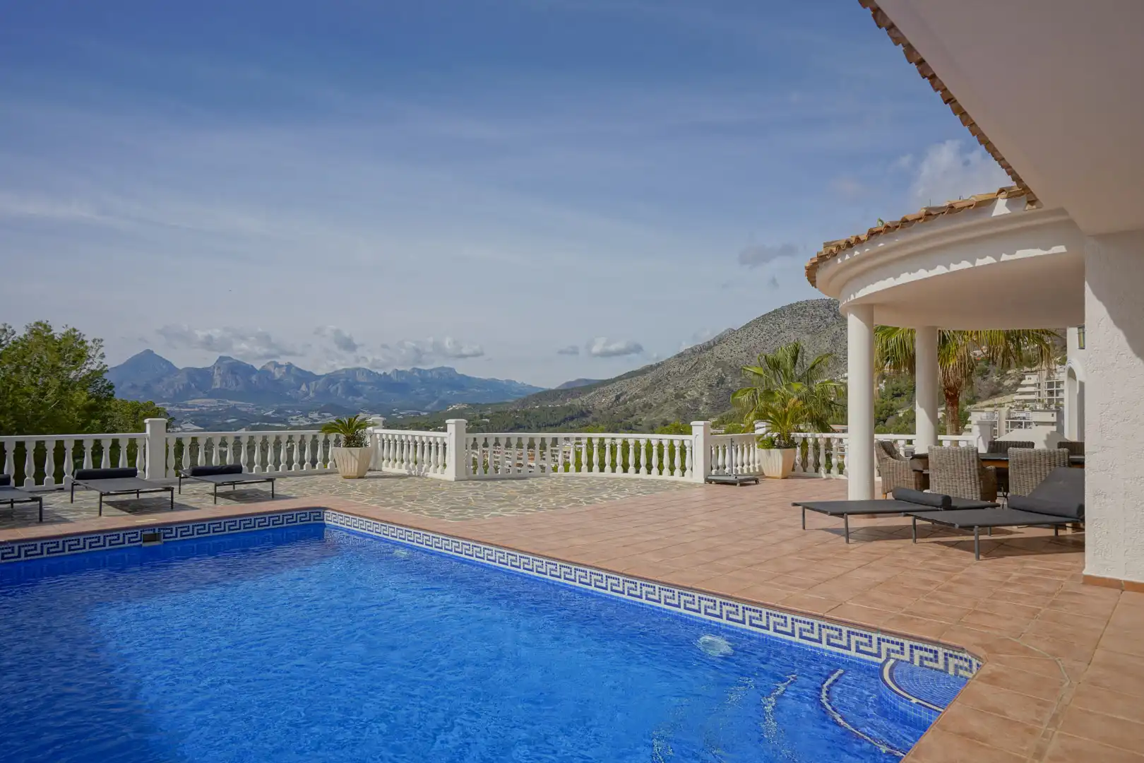 Swimming pool of Houses for sale in Altea  with Air Conditioner, Heating and Terrace