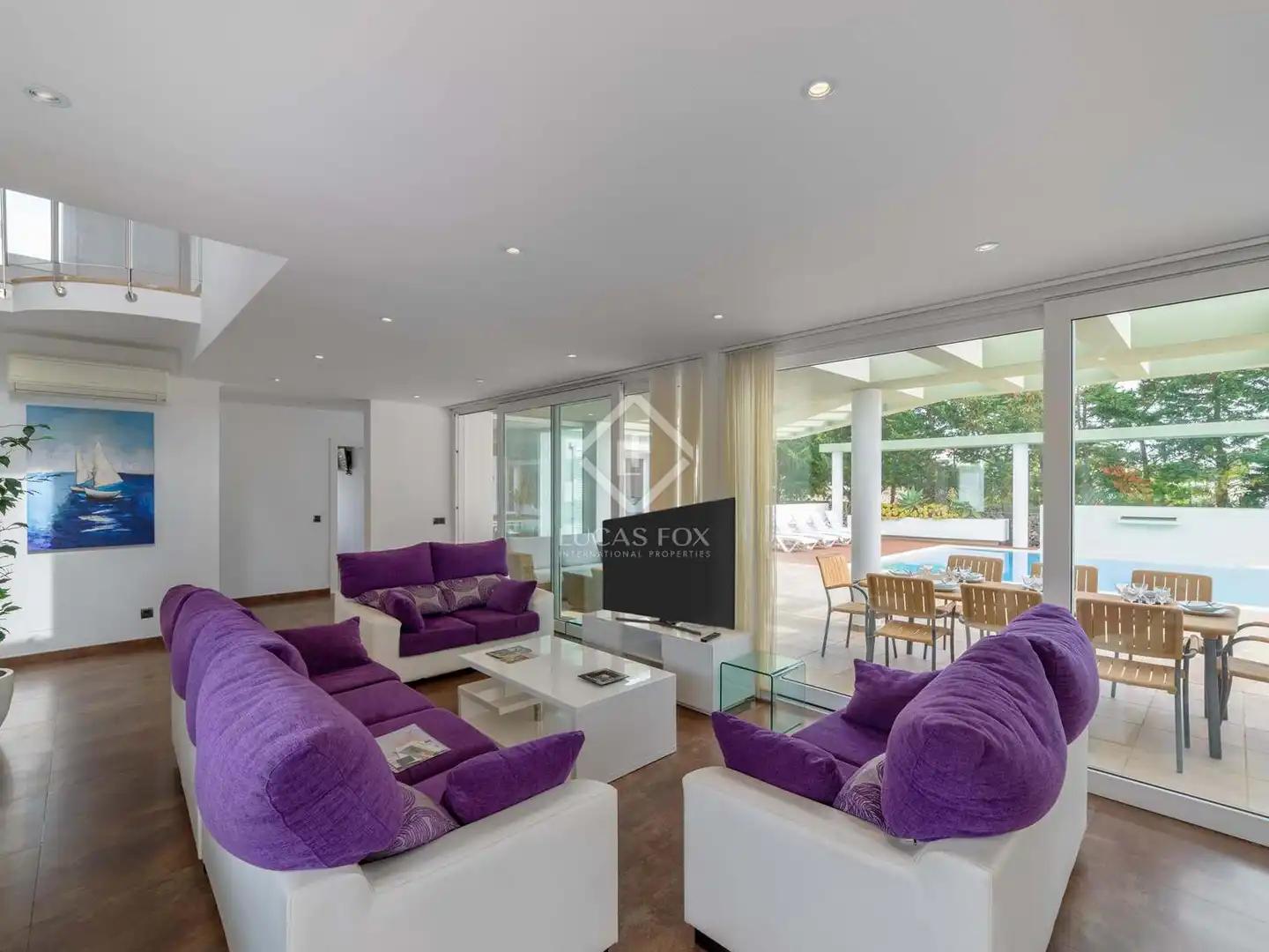 Sala d'estar de Casa o xalet en venda en Ciutadella de Menorca amb Aire condicionat, Calefacció i Jardí privat