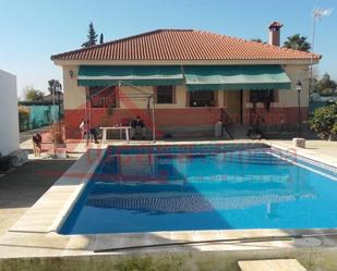 Swimming pool of Country house for sale in  Córdoba Capital  with Air Conditioner, Heating and Storage room