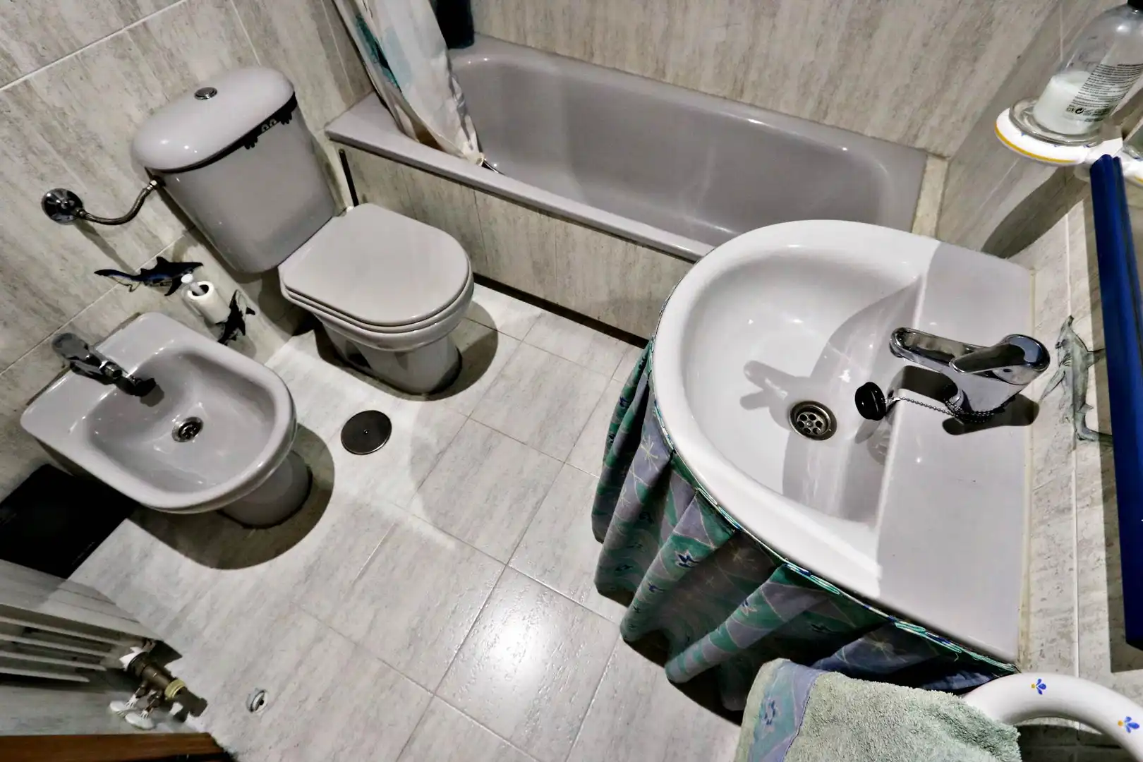 Baño de Casa o chalet en venta en Getafe con Aire acondicionado, Calefacción y Jardín privado