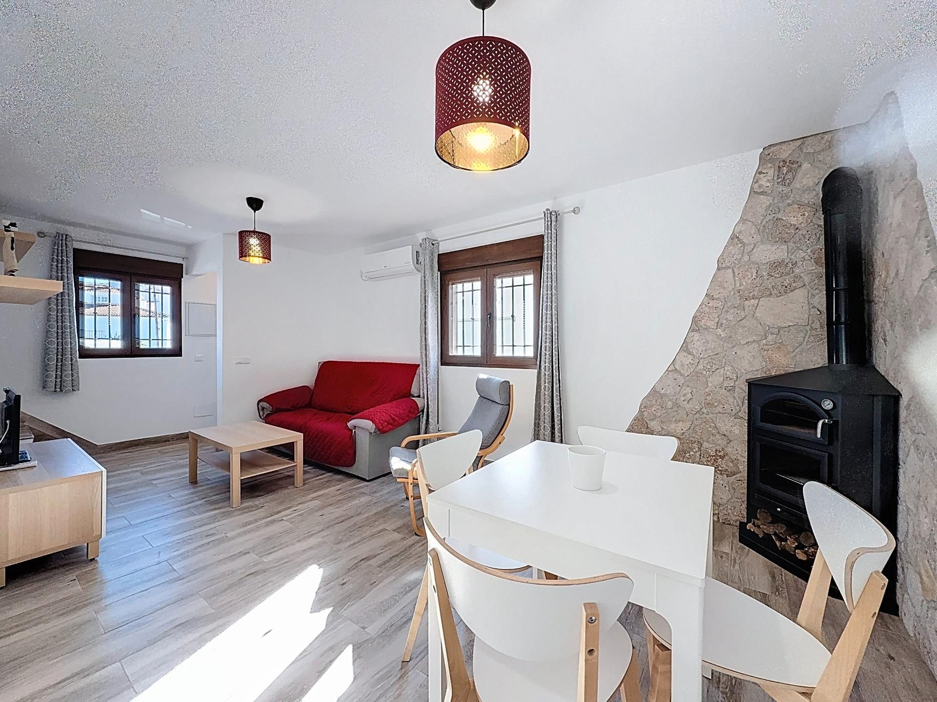 Sala de estar de Casa o chalet en venta en Ardales con Aire acondicionado, Terraza y Horno