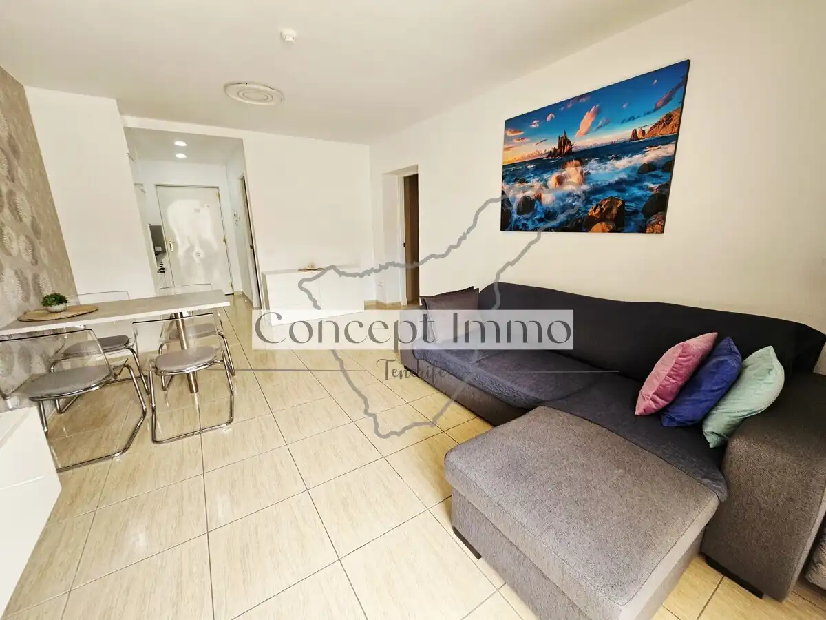 Sala de estar de Piso en venta en Costa del Silencio