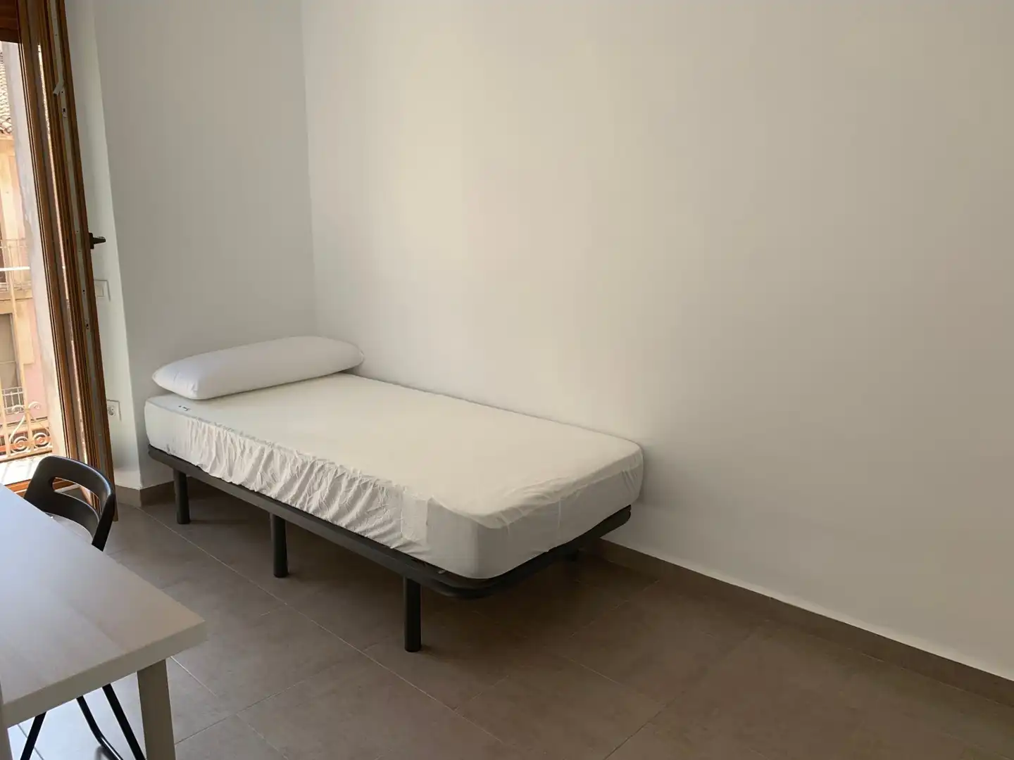 Bedroom of Flat for share in Alcoy / Alcoi  with Heating, Terrace and Furnished