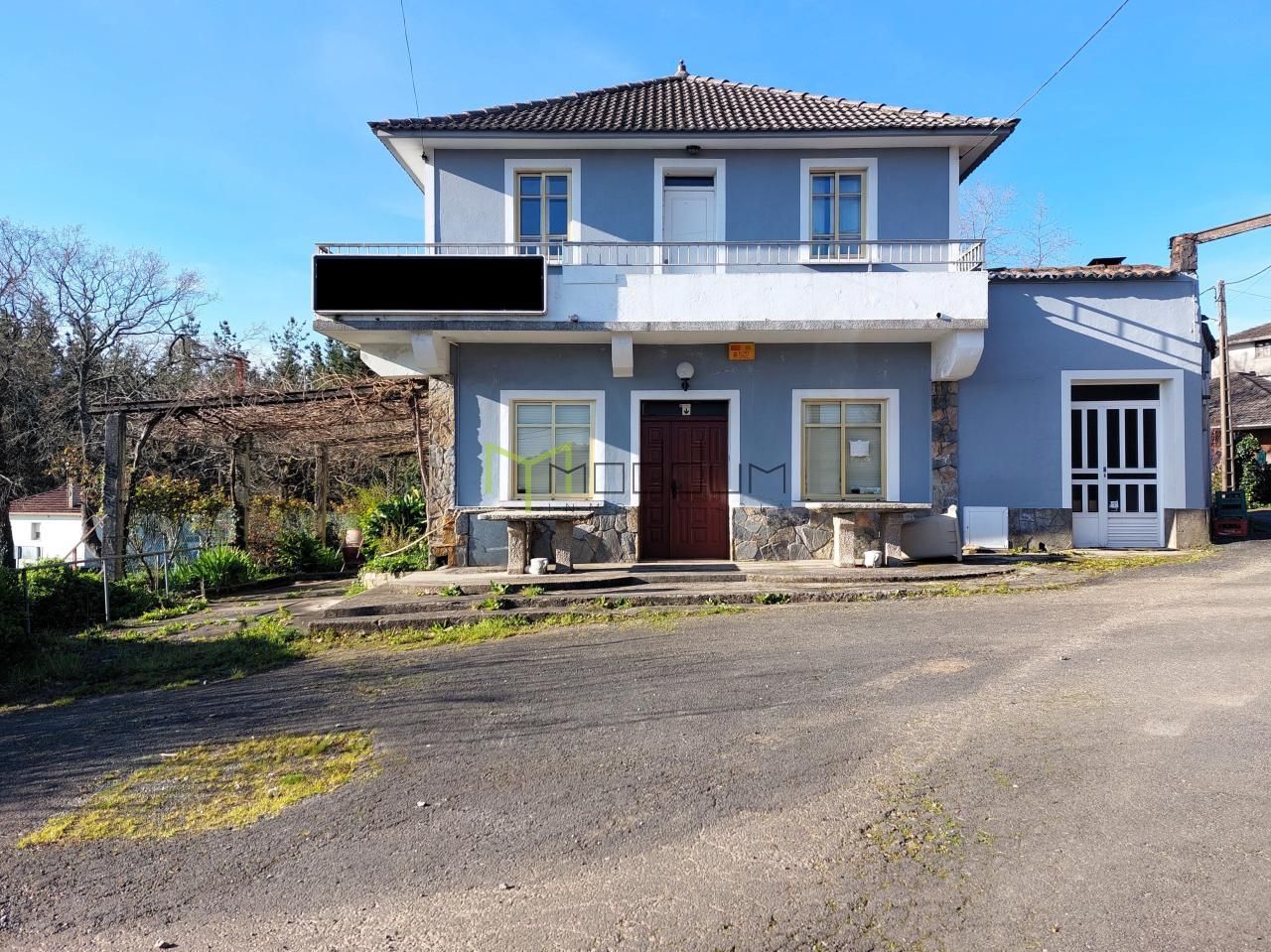 Exterior view of House or chalet for sale in Oroso  with Heating and Private garden