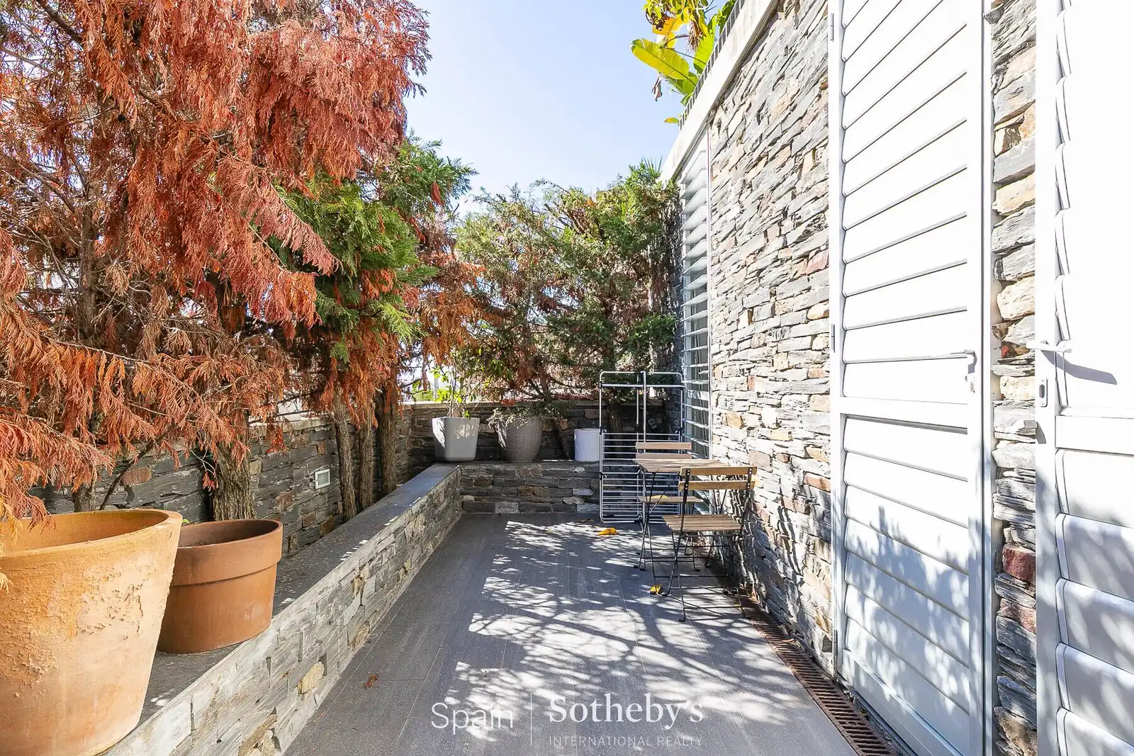 Terrasse von Wohnungen zum Verkauf in Sant Pere de Ribes mit Klimaanlage, Privatgarten und Terrasse