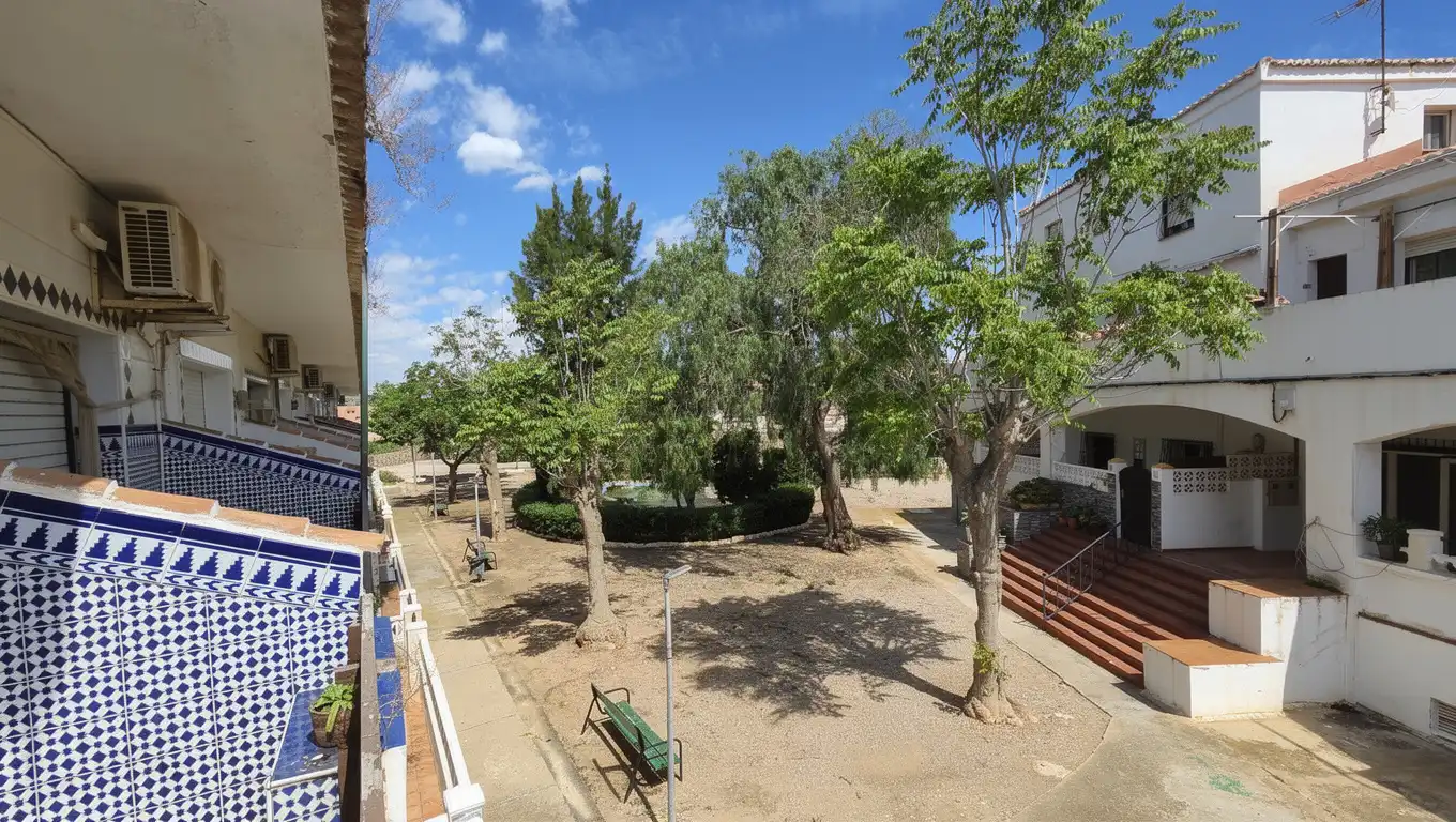 Vista exterior de Casa o chalet en venta en Cartagena con Piscina comunitaria