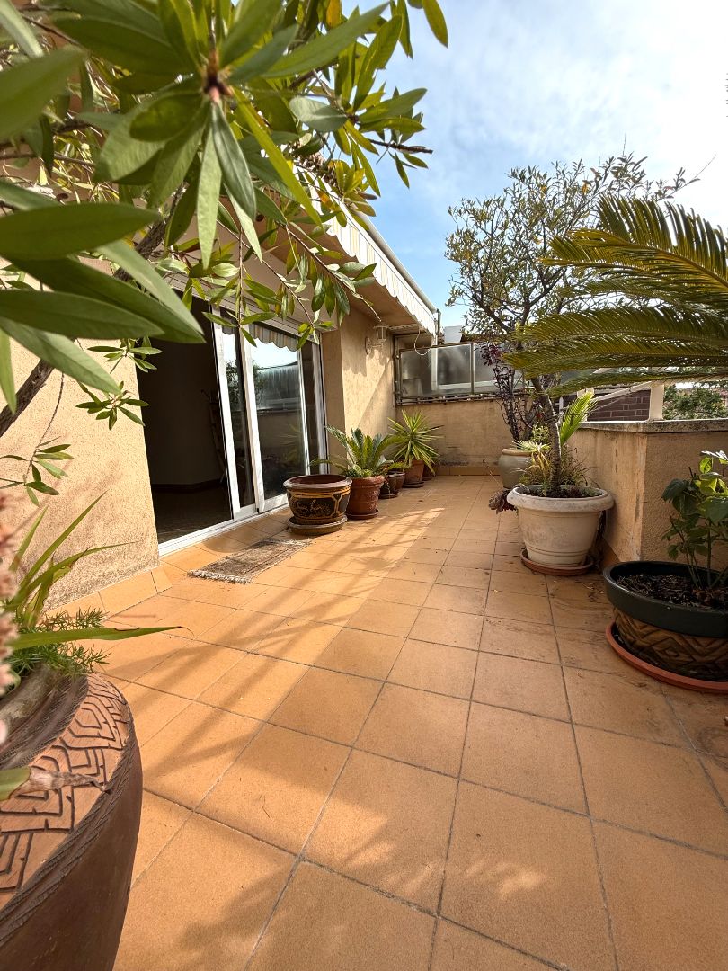 Terrace of Duplex for sale in Terrassa  with Heating, Parquet flooring and Terrace