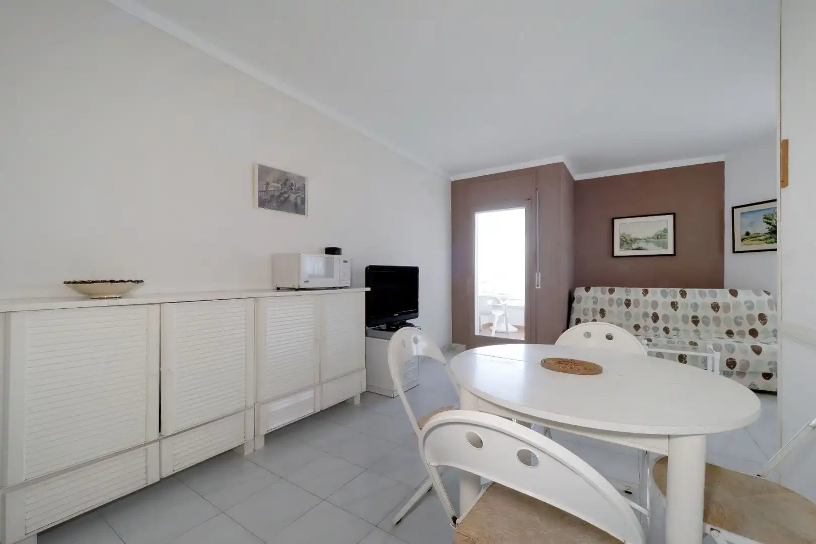 Sala de estar de Piso en venta en Empuriabrava con Piscina