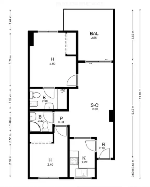 Apartment with terrace for sale in Jardin 3, imagen 51