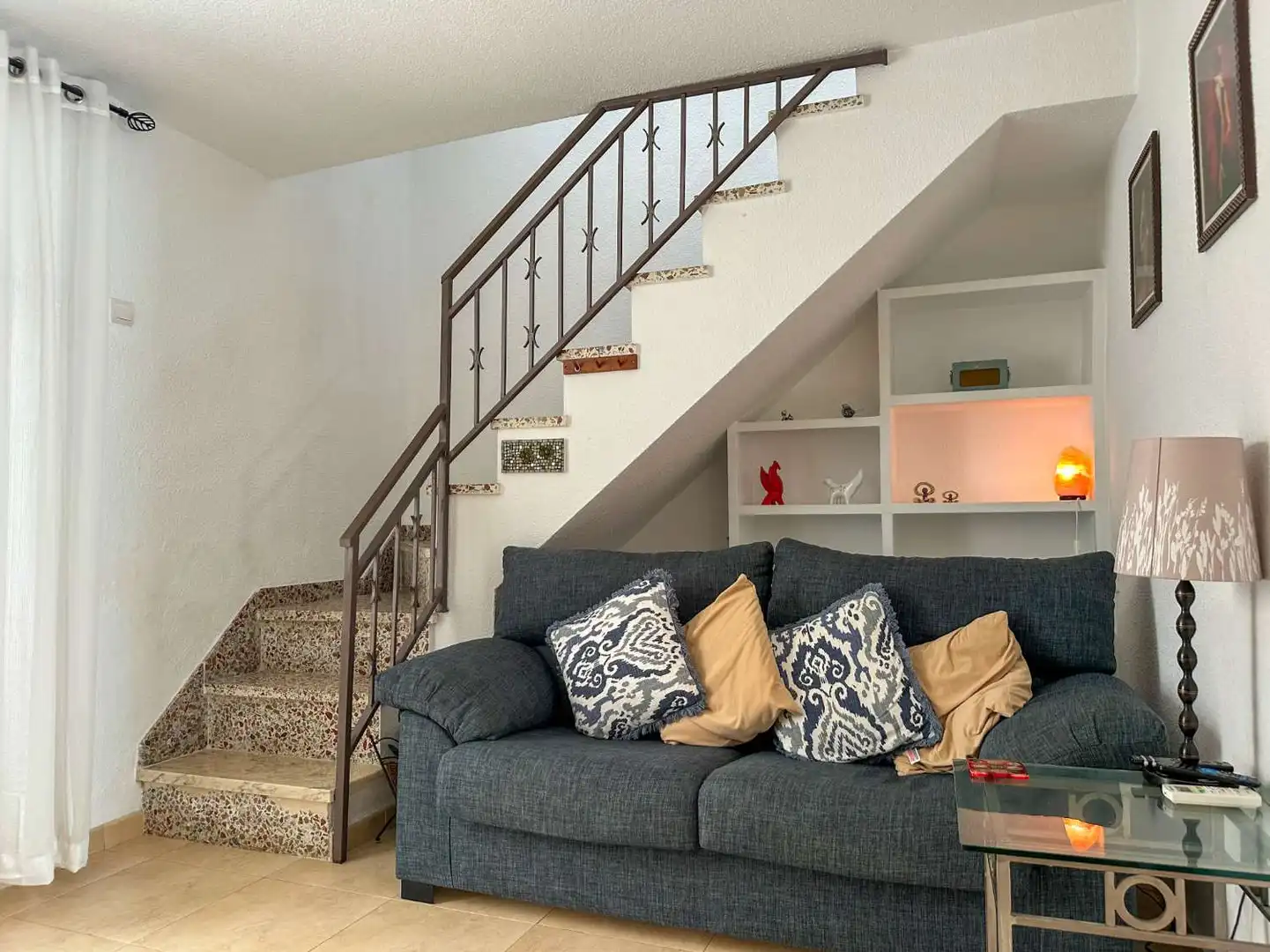 Living room of Country homes for sale in Molvízar  with Air Conditioner and Terrace