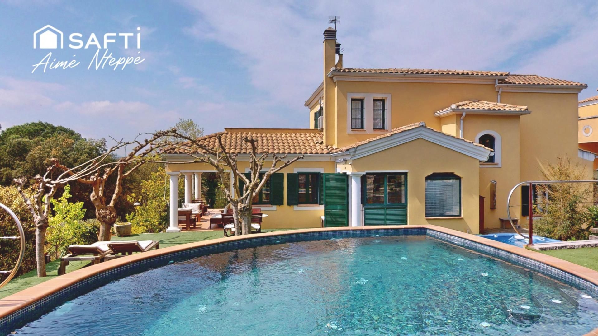 Jardí de Casa o xalet en venda en Sant Julià de Ramis amb Aire condicionat, Calefacció i Piscina