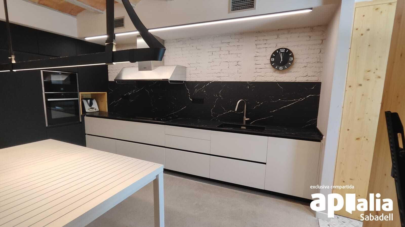 Kitchen of Single-family semi-detached for sale in Sabadell  with Heating and Terrace