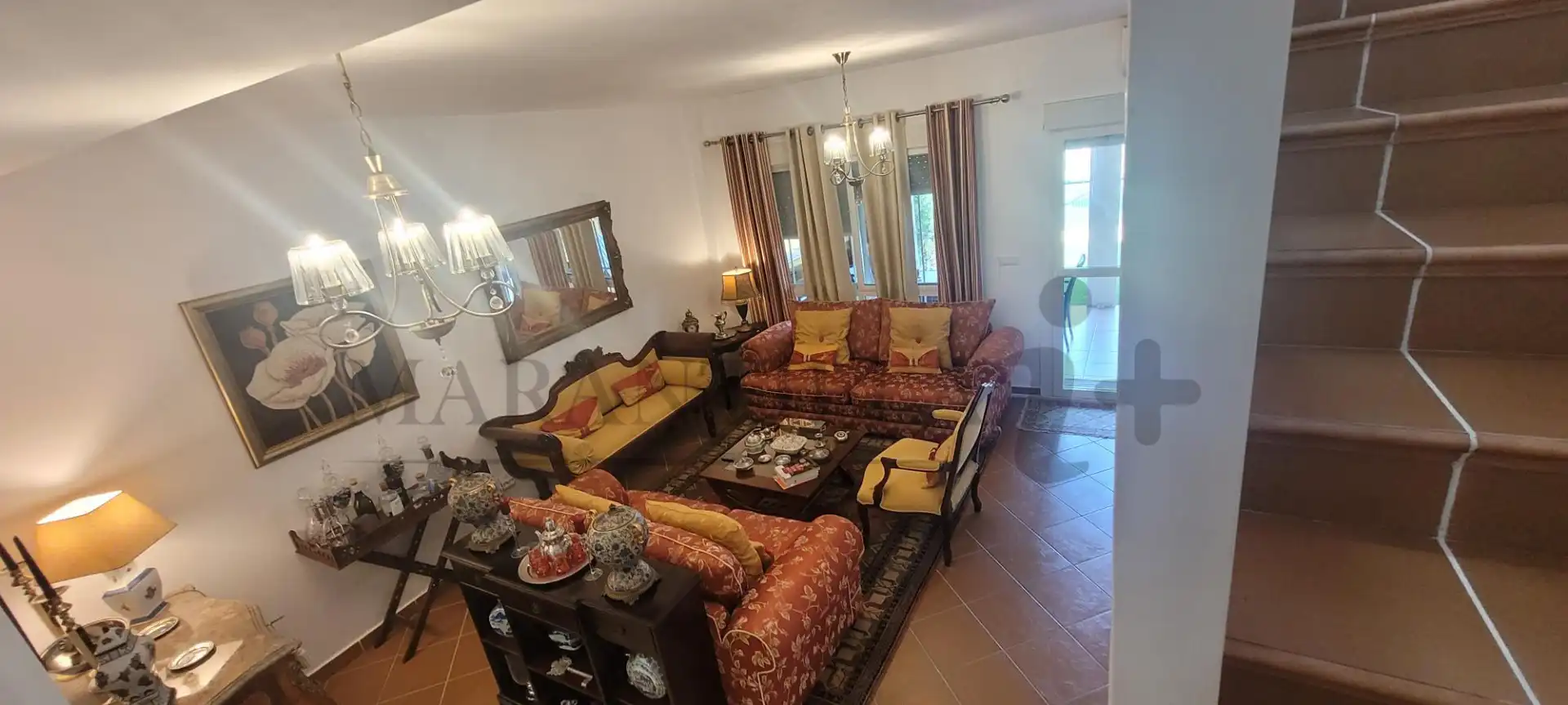 Sala de estar de Casa adosada en venta en Islantilla con Aire acondicionado, Calefacción y Jardín privado