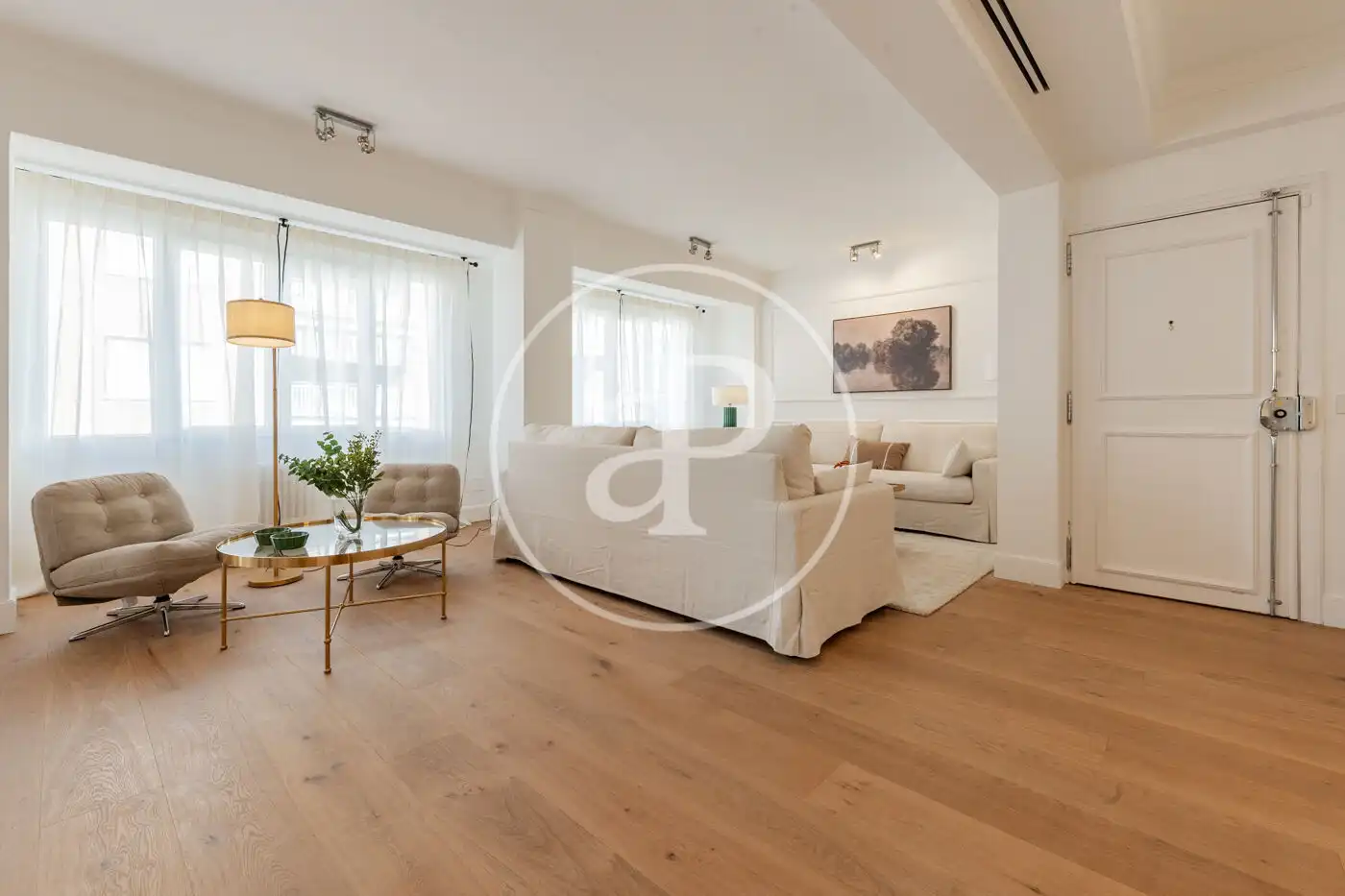 Sala d'estar de Pis en venda en Chamartín