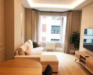 Sala d'estar de Apartament de lloguer en Bilbao 