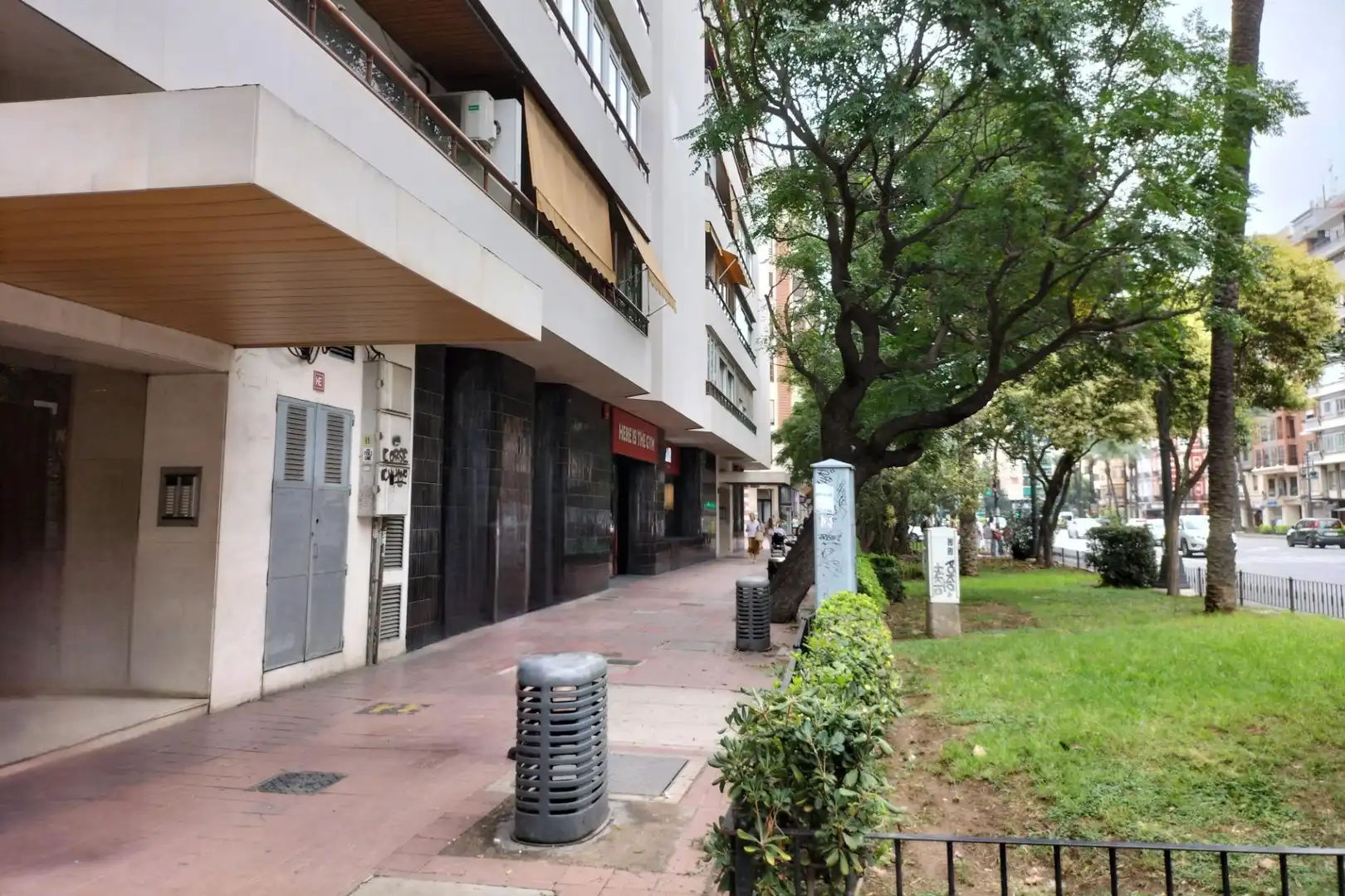 Vista exterior de Garaje de alquiler en Valencia