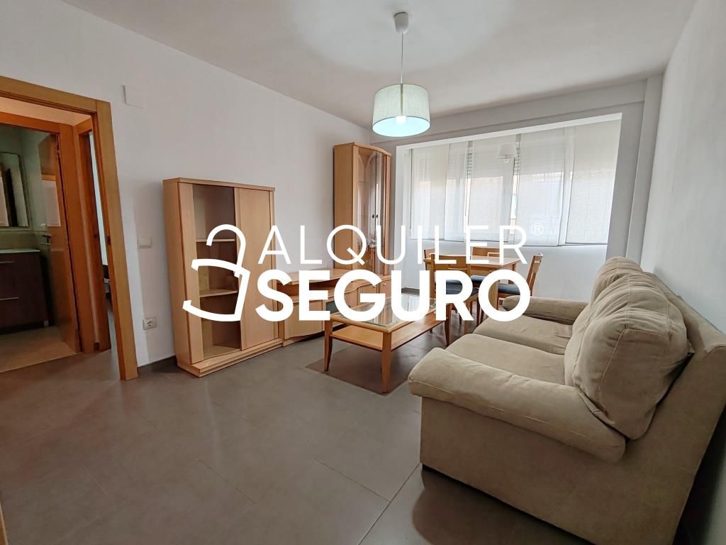 Sala d'estar de Pis de lloguer en Alicante / Alacant amb Moblat