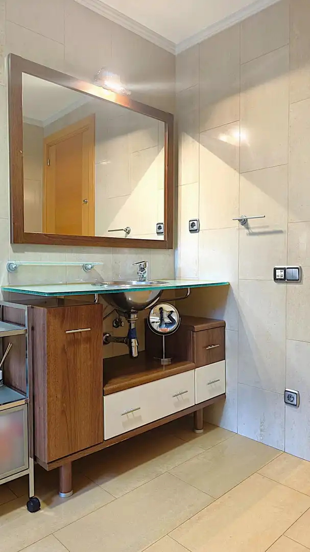 Badezimmer von Haus oder Chalet zum Verkauf in Sant Salvador de Guardiola mit Privatgarten, Terrasse und Schwimmbad