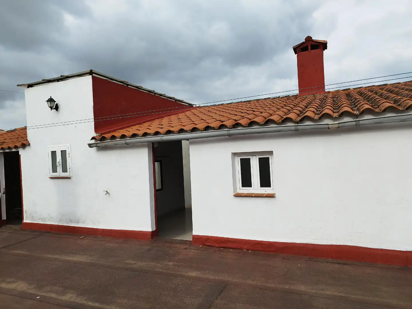 Vista exterior de Dúplex en venta en Santa Olalla del Cala con Terraza
