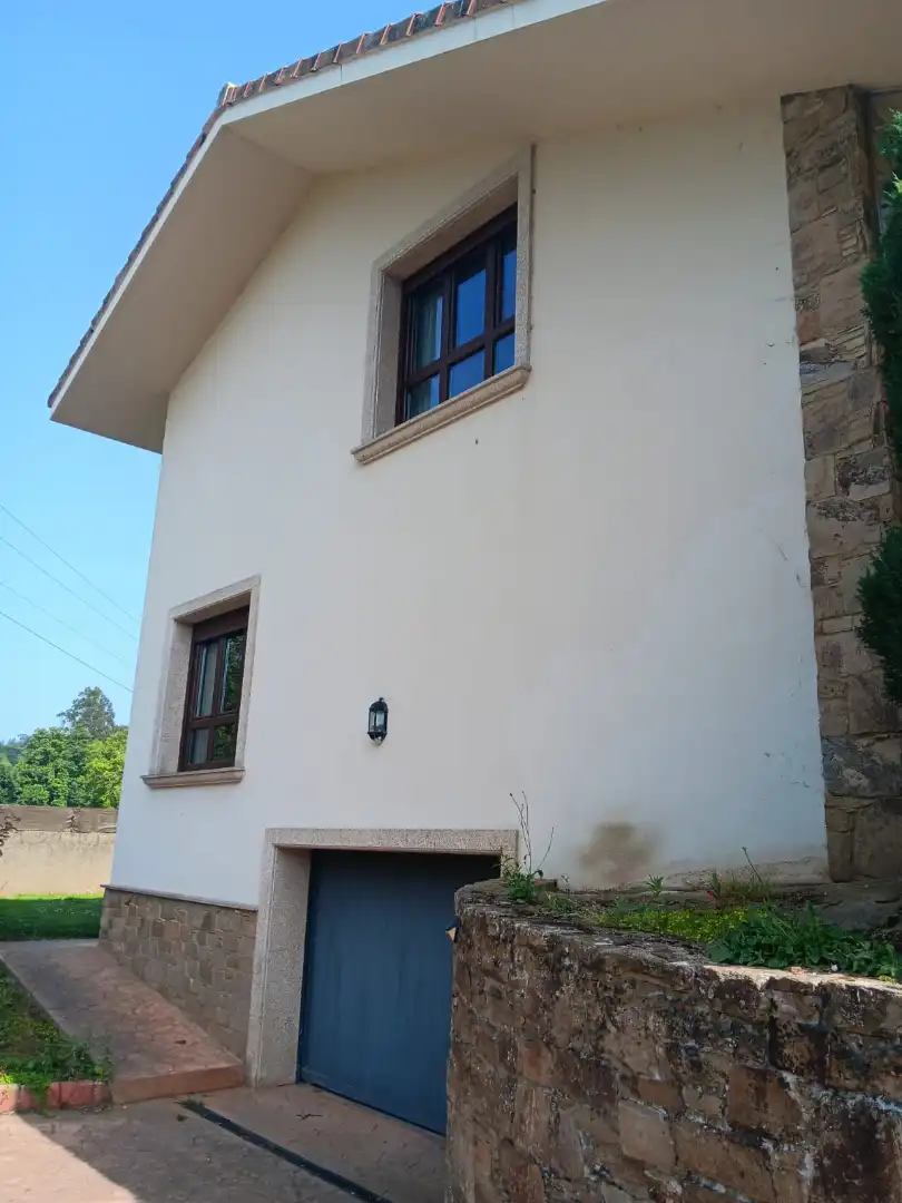 Exterior view of Houses for sale in Abegondo  with Heating, Private garden and Parquet flooring