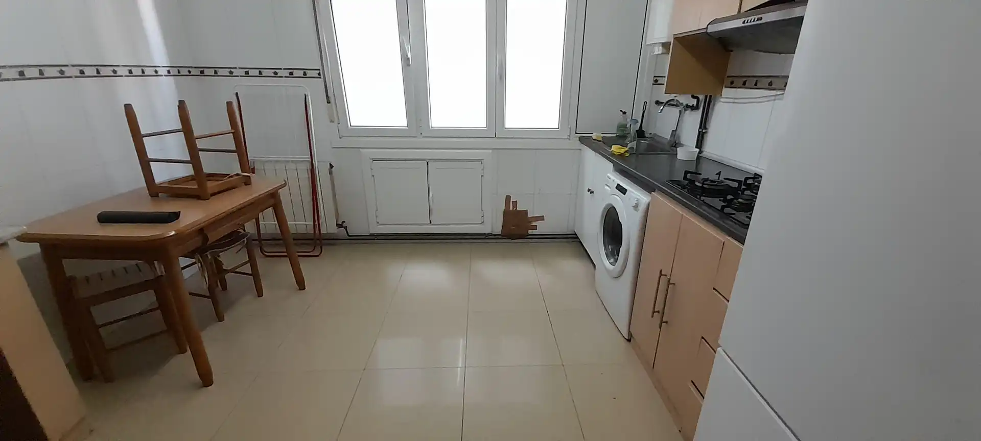 Cocina de Piso en venta en Santurtzi  con Amueblado, Horno y Lavadora