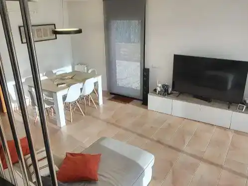 Sala d'estar de Casa o xalet en venda en La Roca del Vallès amb Aire condicionat