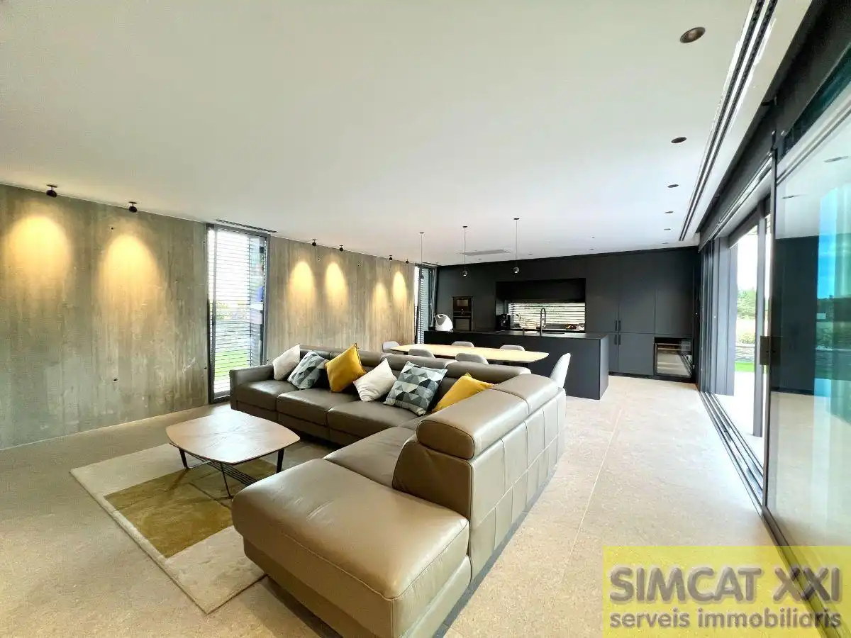 Sala de estar de Casa o chalet en venta en Ordis con Aire acondicionado, Calefacción y Terraza