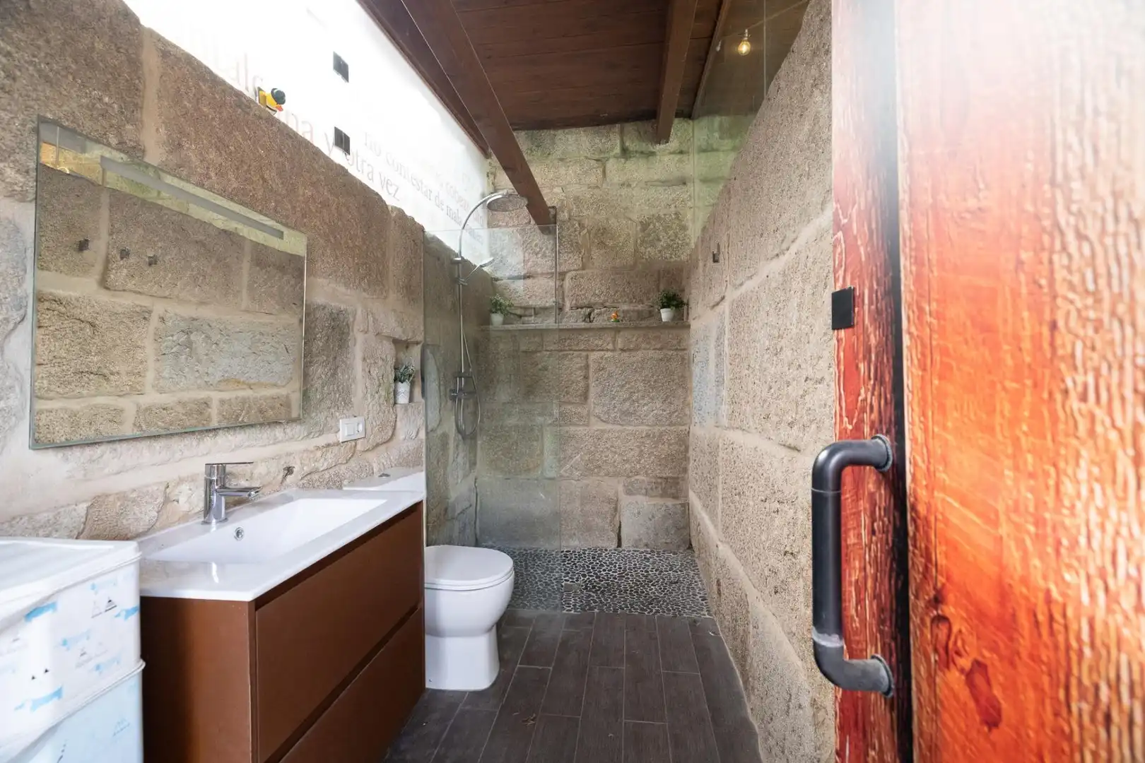 Bathroom of Houses for sale in Vigo   with Heating, Private garden and Terrace