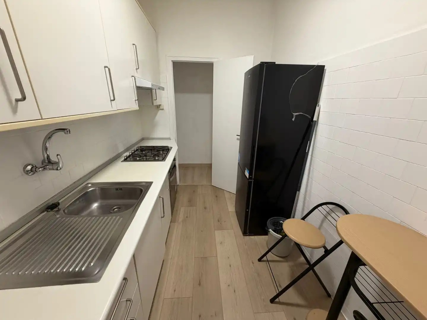 Cocina de Piso de alquiler en Lleida con Aire acondicionado, Calefacción y Parquet