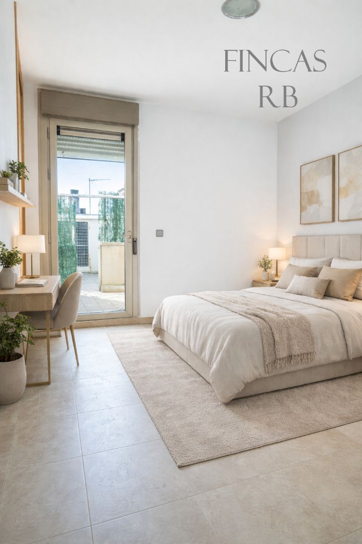 Dormitori de Casa o xalet per a compartir en Villafranca de Ebro amb Aire condicionat, Calefacció i Terrassa