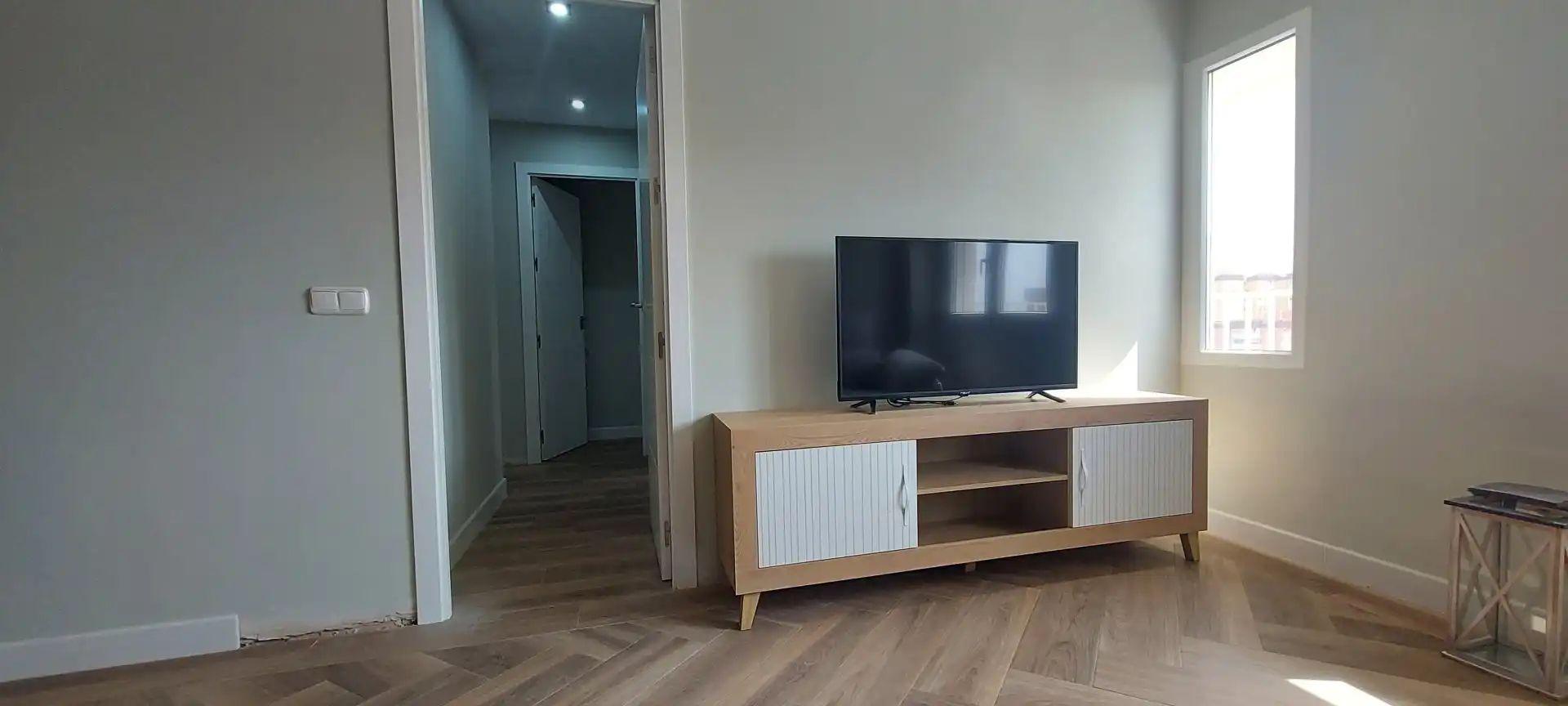 Living room of Flat for rent in Málaga  with Air Conditioner and Furnished